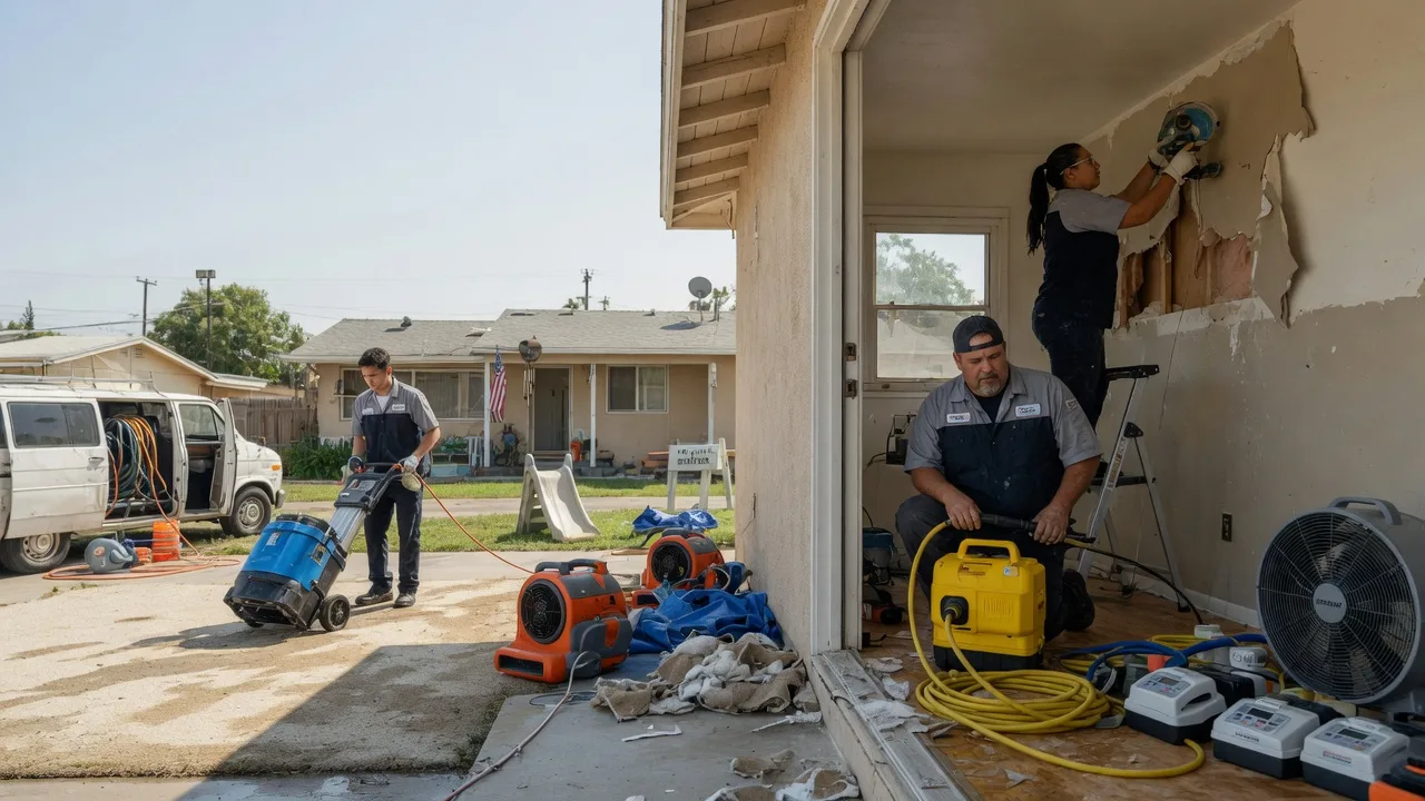 Water Damage Restoration in Bismarck, IL near me